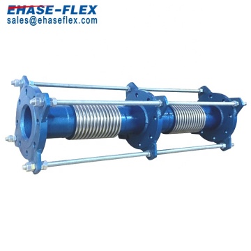 Giunto per tubi di espansione a flange fisse con tiranti