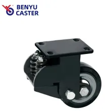 6Inch Extra Loading PU Shock Absorber TPU Caster