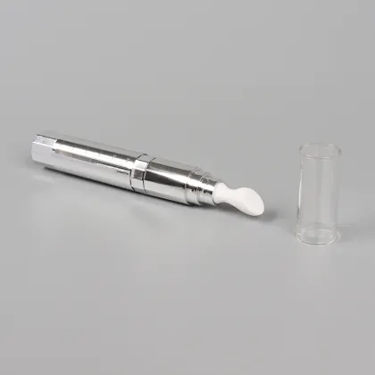 Automatic vibration Eye Cream Roll on Bottle Transparent Eye Cream Tube