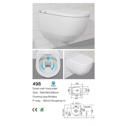 High-Tech Smart Automatic Sensor Toiletten Badezimmer Toilette