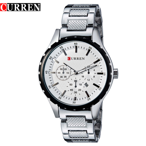 2017 Senior Stainless Steel Quartz Wristwatch Men