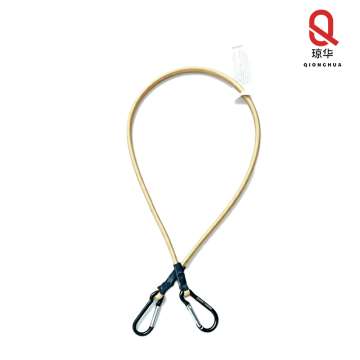 Gold Elastic Rope with Spring Clips