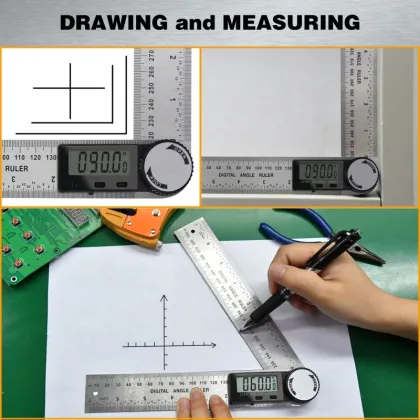 DITRON Digital Angle Finder Protractor Inclinometer