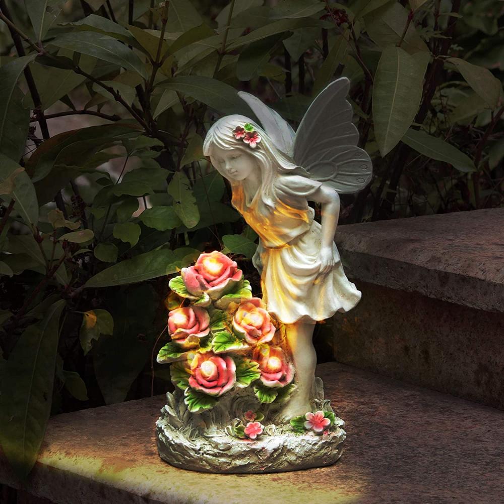 Figurines de jardin Angel Garden Statue Outdoor Decor