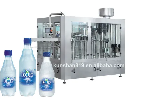 soda water filling machine
