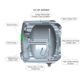 Compact Instant Electric Water Heaters: 6L, 10L, 15L, and 30L Capacity Tank Geysers