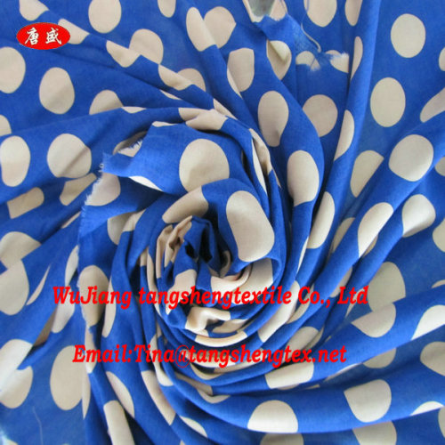 100% modal fabric dot printed for clothing