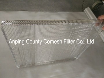 316 Stainless Steel Woven Wire Mesh Trays