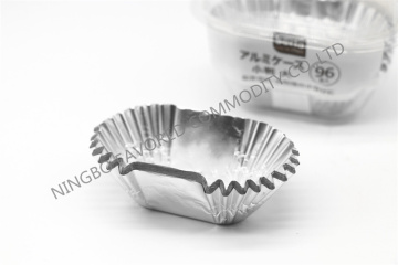 Aluminium cup liner oval small