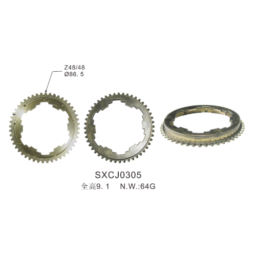 TRANSPOSITION DES PIÈCES AUTO ANNAUX Synchronizer OEM MRS516-1701247