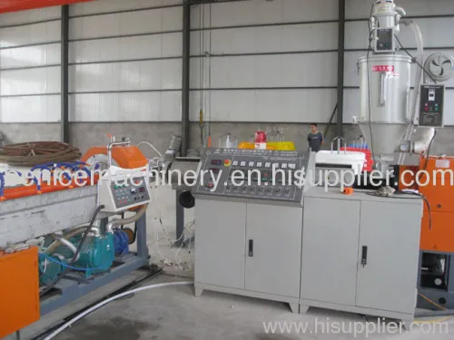 Corrugated Optic Duct Cable Communication Pipe Processing Machine 
