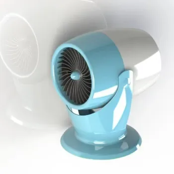 Mini USB Portable Air Circulator Fan