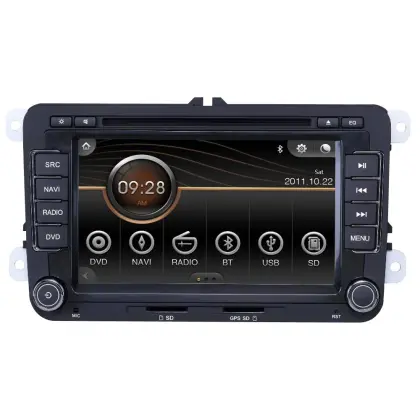 Volkswagen in dash navigation car dvd gps player