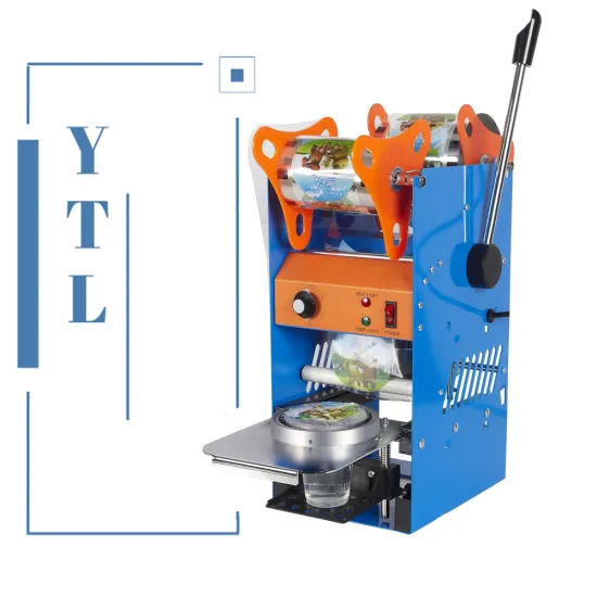 Boba Juice Cup Sealer: Manual Plastic Cup Sealer Machine