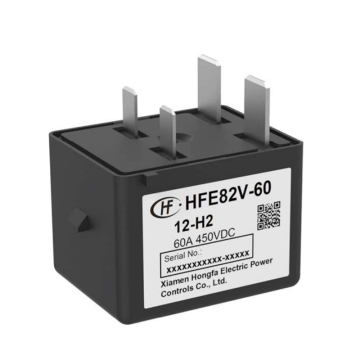 HFE82V-60 HONGFA High Voltage DC Contactor 450V 750V 60A