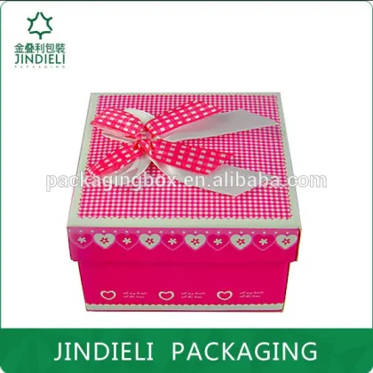 Pink beauty love gift box packaging manufacturer