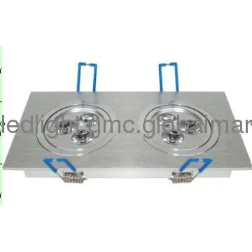 2*1*3W LED ceiling light with aluminium