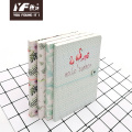 Caderno adesivo personalizado com capa de flamingo adorável