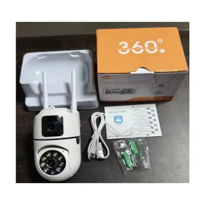 YI IOT CCTV Home Security Surveillance 2MP Dual Lens Wi-Fi Camera