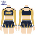 Professional Rhinestone Cheerleading Uniform