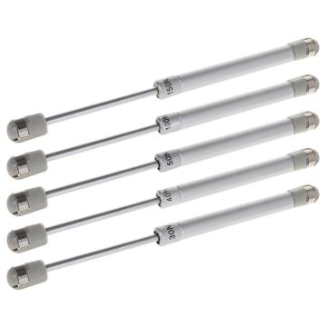 0/40/50/100/150N Hydraulic support rod Furniture Cabinet Door Stay Soft Close Hinge Hydraulic Gas Lift Strut Support Rod 3