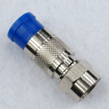 CATV 75 Ohm RG6 Compression Connector