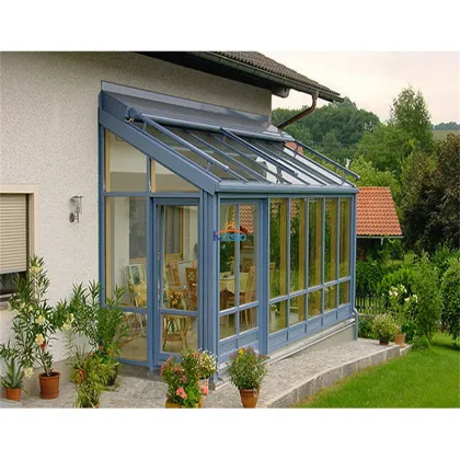 Winter Garden Garten Triangle Roof Free Standing Sunroom