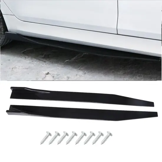 New Style Universal Car Side Skirts Lip Extension Spoiler by Honghang Factory
