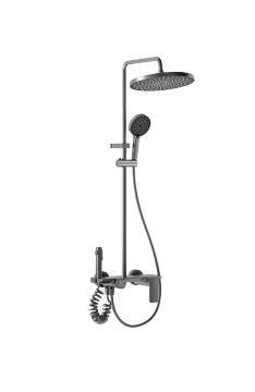 New Style High Pressure Knob Rainfall Shower Set