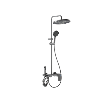 New Style High Pressure Knob Rainfall Shower Set