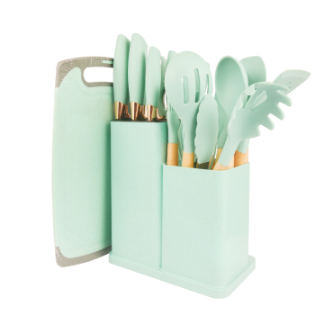 Box personalizzato all'ingrosso che vende utensili da cucina in silicone da 19 pezzi