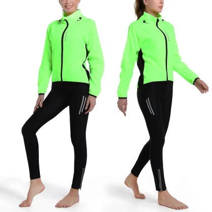WOSAWE Women's Cycling Clothing Set: Windproof and Waterproof Sportswear