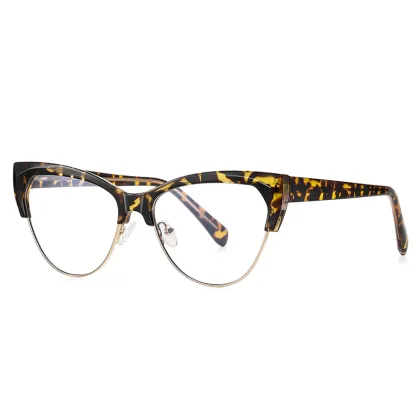 Metal TR90 Optical Eyeglasses