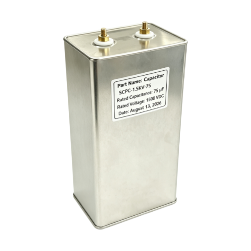 مكثف نبض 1500VDC 75 فائق التوهج
