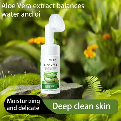 Custom Deep Cleaning Oil-Control Aloe Facial Cleanser for Men