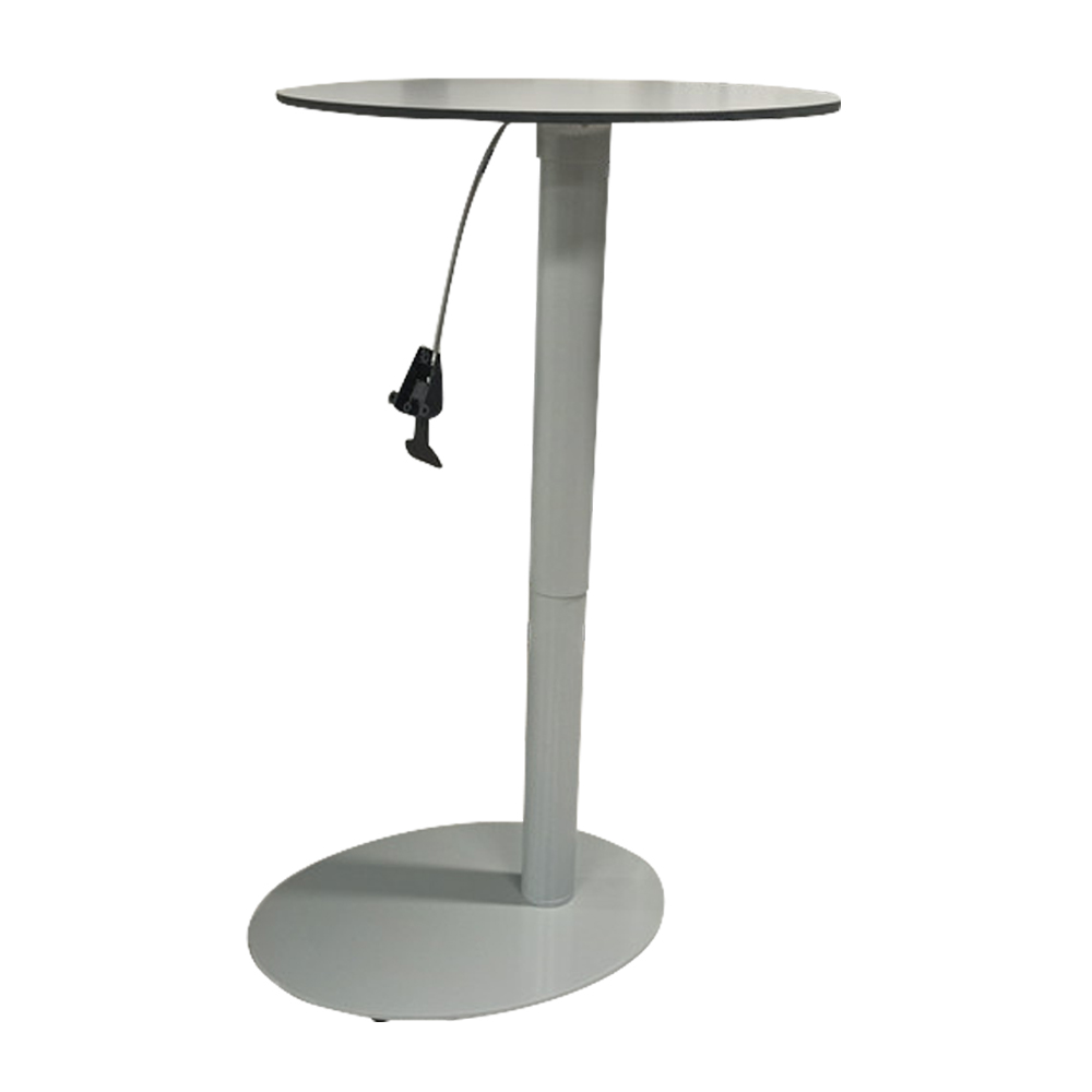 Aluminum Height Adjustable Office Table With Gas Lift System