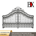 Симметричные кованые ворота BX‑9M061