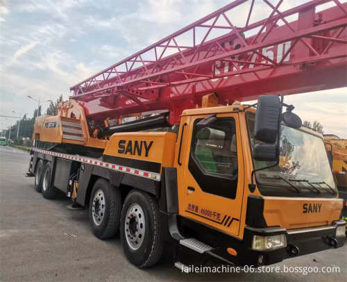 Wholesale Price Used SANY STC750 75 Ton Telescopic Boom Mobile Truck Crane