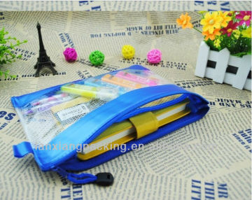 Waterproof PVC Make Up Pouch And Pencil Bag