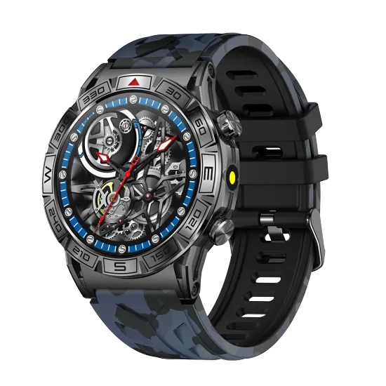 Waterproof Breath Monitor & AMOLED Display: The Comprehensive Features of the Round Shape Smart Watch KC80 1ATM Waterproof Smartwatch