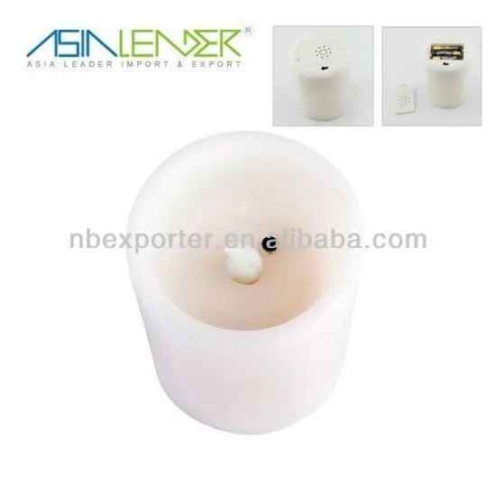 Flameless litter tea light candles