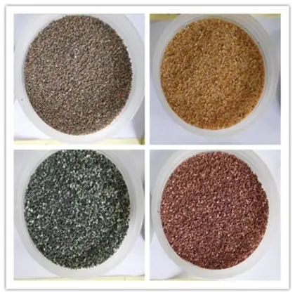 Architectural paint colorful harmless sand