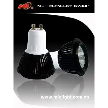 GU10 5W high luminous cordless COB spotlight