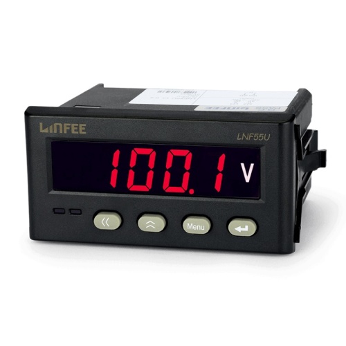 Analog Single-Phase DC Current Panel Mounted Voltmeter