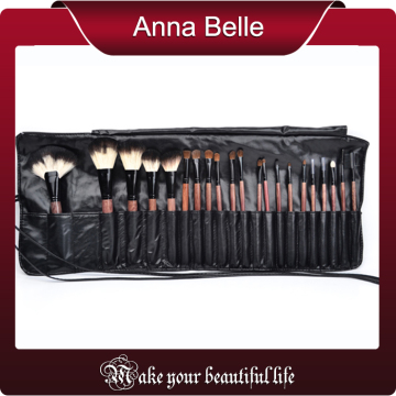 21pcs professional cosmetic brush set 2016 synthetic hair goat hair wool pony hair