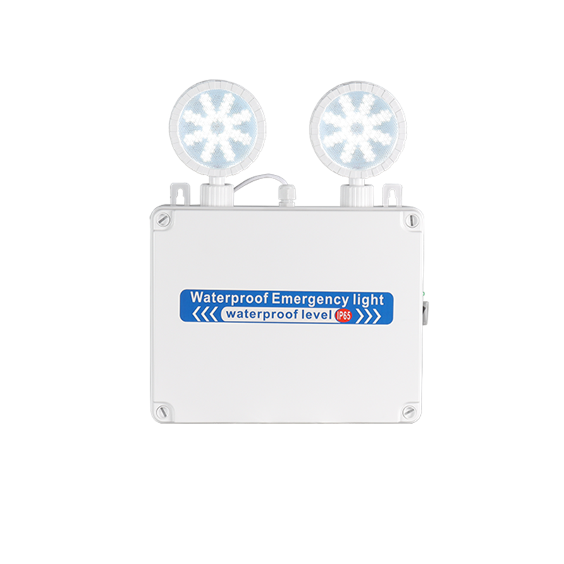 2*5W Heads Twin Heads de emergencia Luz de emergencia