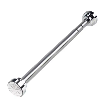 Adjustable Tension Shower Curtain Rod, 40-73 inch, Premium Stainless Steel, Anti-Slip, No Drilling Needed