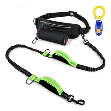 Bungee Black Free Dog Leash