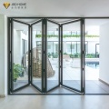 JBDHOME Puerta plegable de aluminio ultradelgada | Patio acústico inteligente
