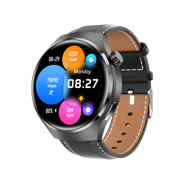 W4 Pro HD Large Screen Smart Watch with Heart Rate Monitoring and IP68 Water Resistance